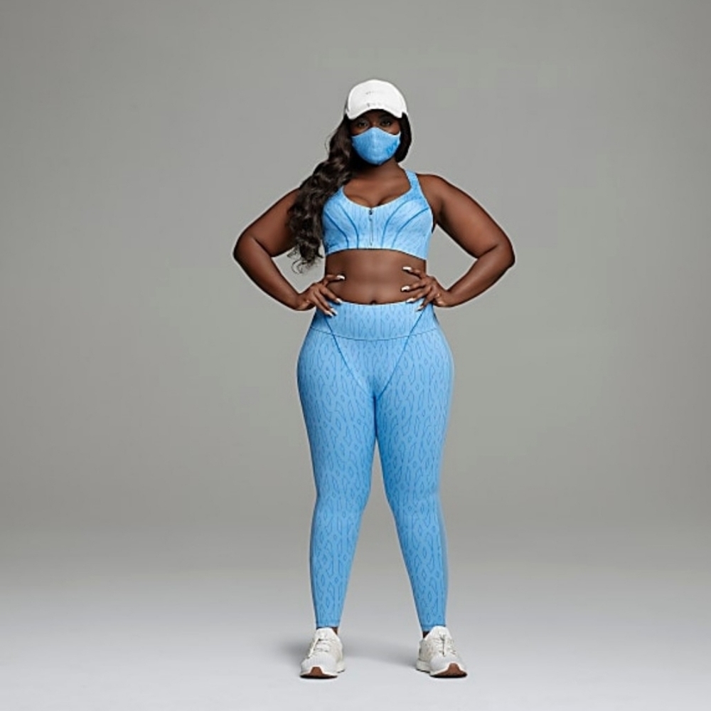 ADIDAS x IVY PARK Mesh Monogram Tights